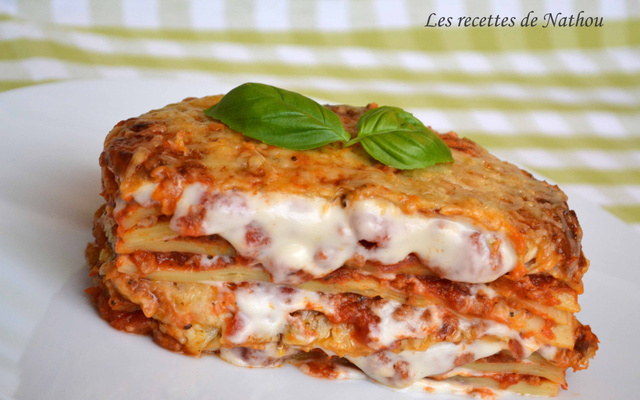 Lasagnes bolognaises simples et bonnes