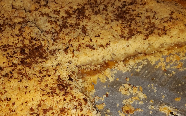Tarte crumble ananas chocolat