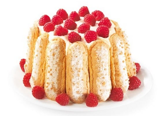 La charlotte fraise framboise