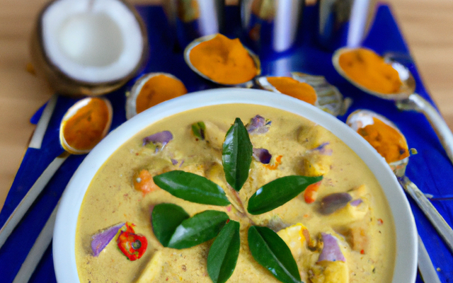 Curry au lait de coco: recette super facile! 