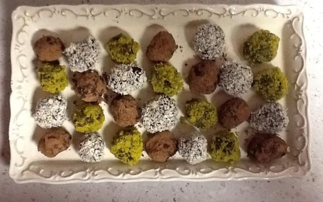 Truffes au chocolat pour café gourmand