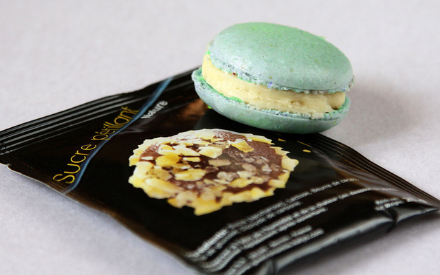 Macarons au citron pétillant