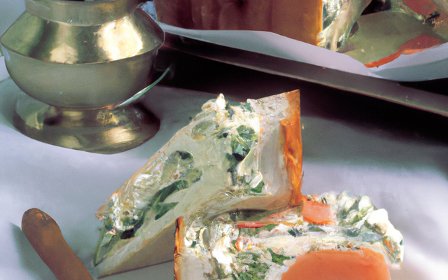 Cake saumon fumé, poireaux et feta