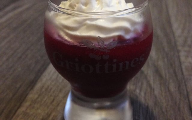 Gaspacho betterave et sa crème de chèvre