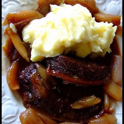 Bœuf aux échalotes