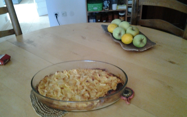 Clafoutis aux pommes