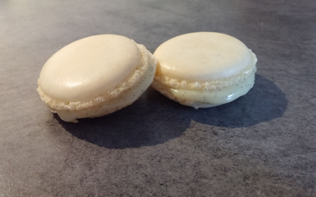 Macarons à la vanille rapides