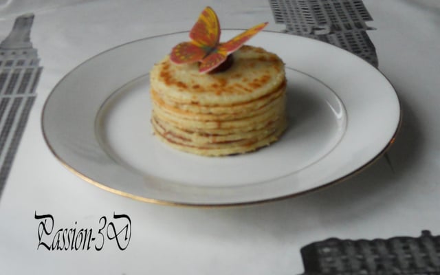 Crêpe au lait d'amandes