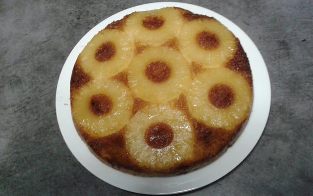 Gâteau au yaourt à l'ananas