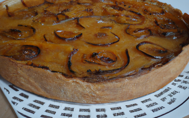 Tarte à l'oignon gourmande