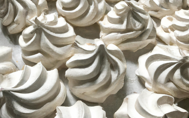 Meringues réussies