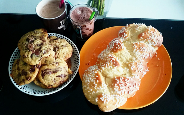 Brioche tressée nature