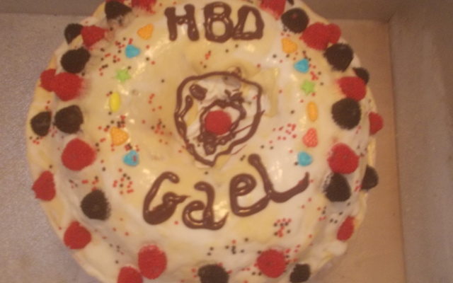 Gâteau d'anniversaire chocolat