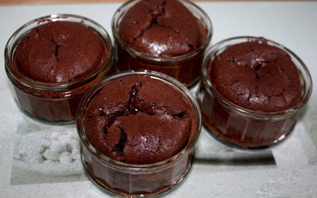 Fondants au chocolat faciles et rapides