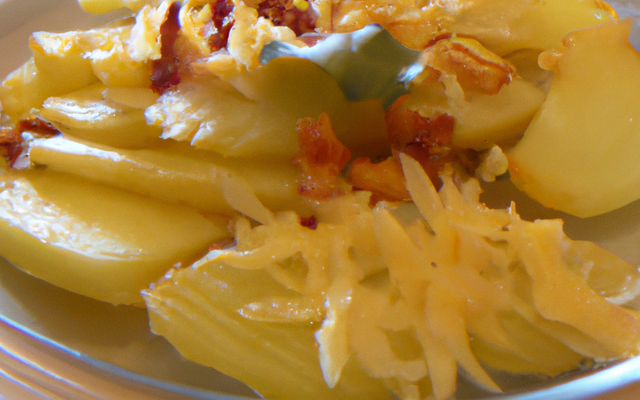 Gratin de pommes de terre et chicon