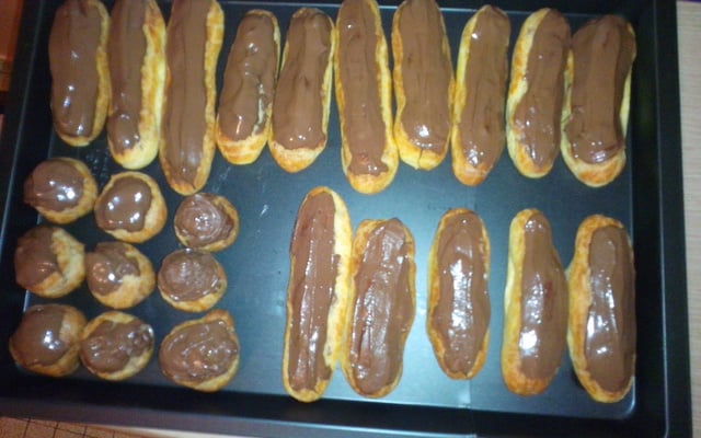 Eclairs au chocolat faciles de Chef Damien