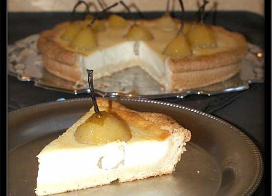Tarte aux poires de Julia Child rapide