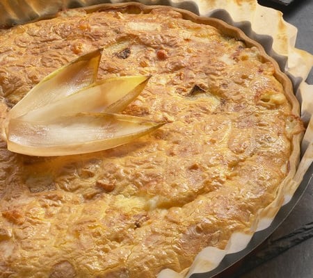 Tarte d'endives au maroilles