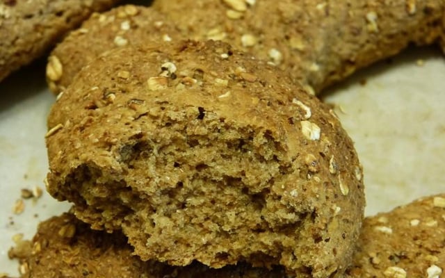 Pain à la bière, au son de blé et flocons d'avoine