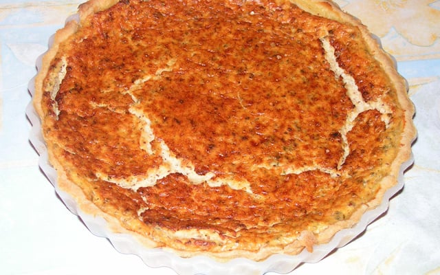 Quiche au velouté de légumes