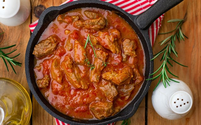 Sauté d'Agneau au paprika