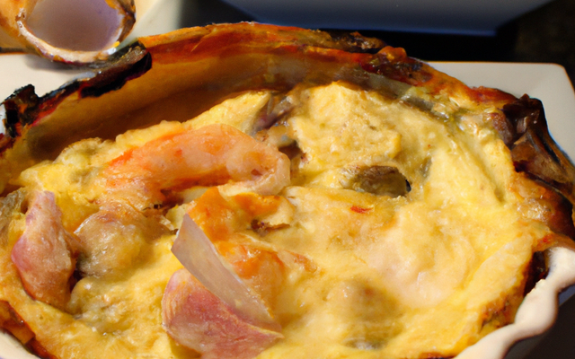 Clafoutis de Saint-Jacques : délice de la mer