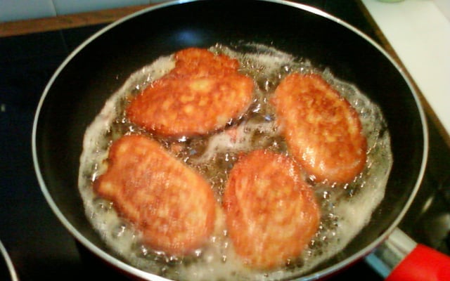 Mini omelette de pomme de terre