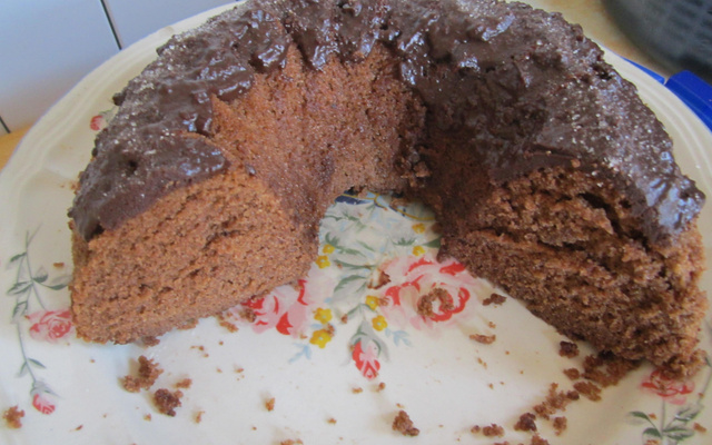 Moka chiffon cake