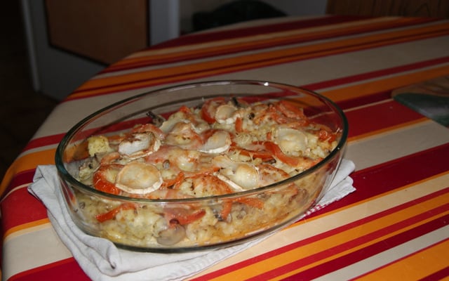 Gratin de pâtes bon marché