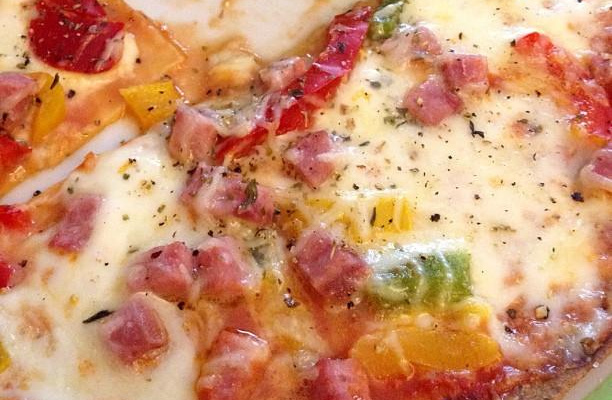 Tortilla comme une pizza