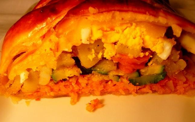 Tresse Feuilletée à l'Indienne