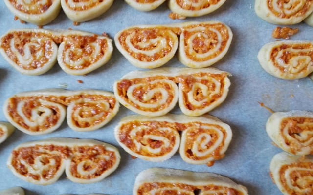 Feuilletés au chorizo