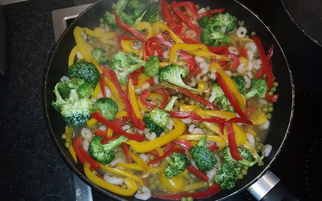 Wok de légumes