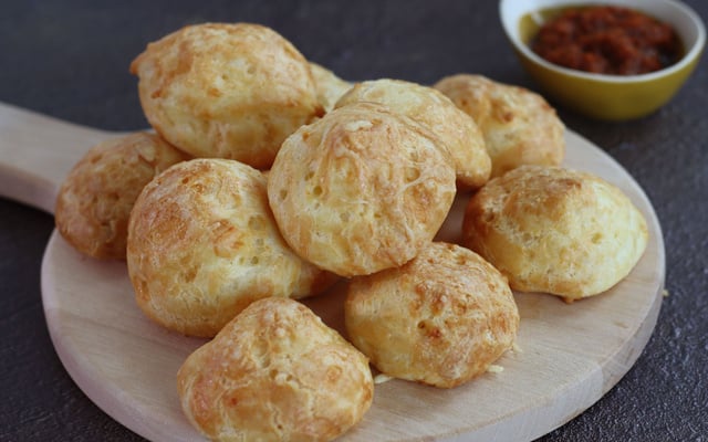 Gougères au fromage facile pour l'apéro