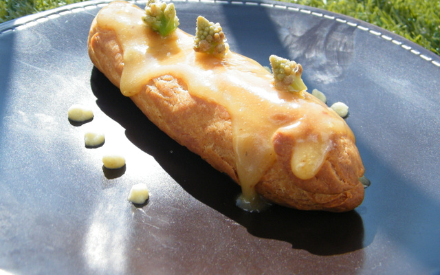 Eclair salé au brocolis
