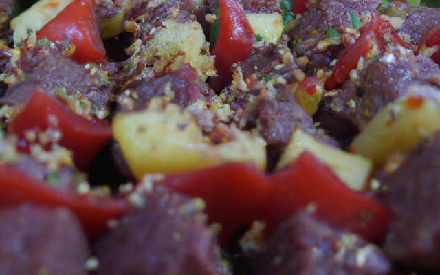 Brochettes de bœuf épicées