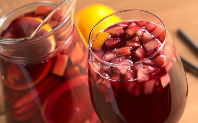 Sangria fruitée