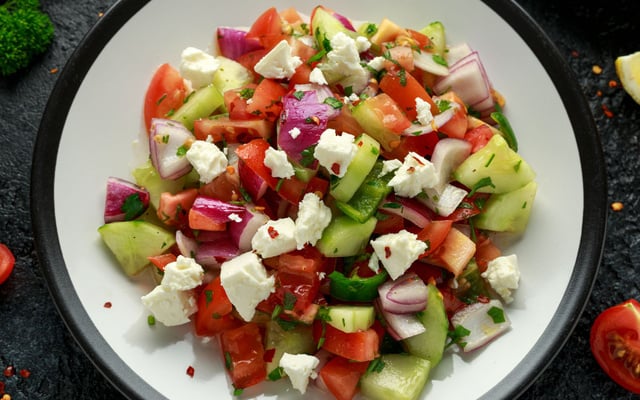 Salade féta