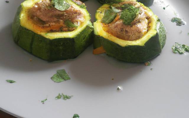 Courgettes farcies savoureuses