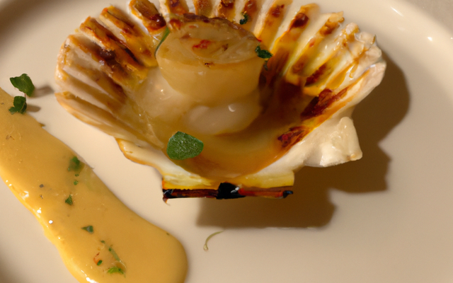 Coquille St-Jacques au champagne