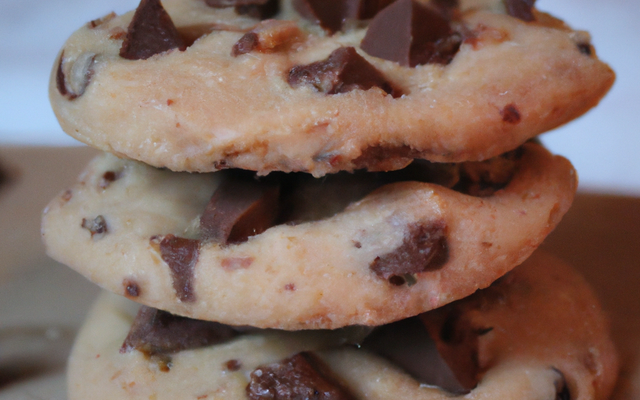 Cookies toblérone trois chocolat