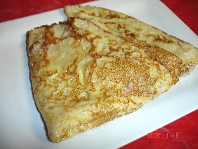 Crêpes moelleuses faciles