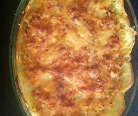 Gratin de chou-fleur et pommes de terre