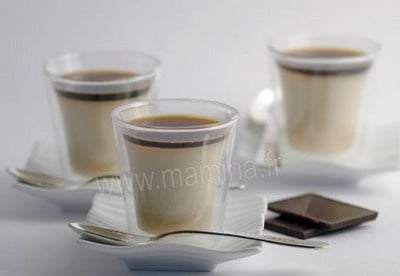Panna cotta au café de Guy Lassausaie