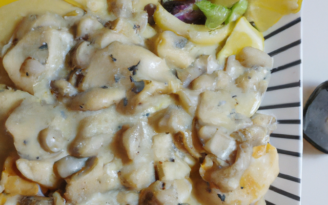 Blancs de poulet marinés