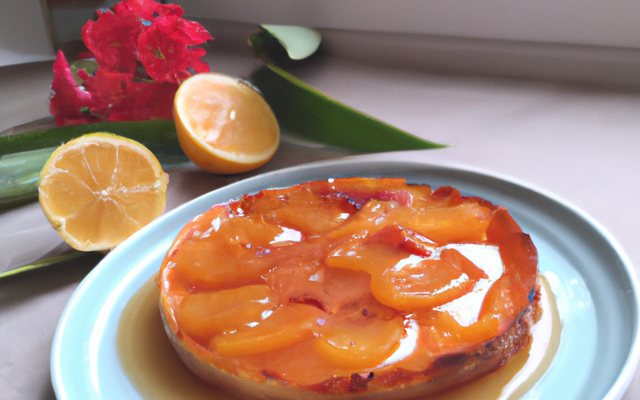 Tarte tatin au citron