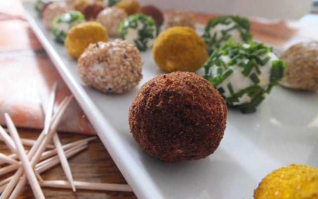 Billes de chèvre frais