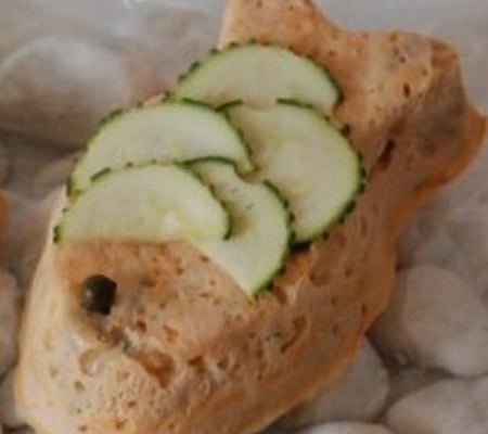 Timbales de poissons frais