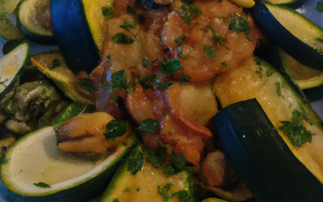 courgettes aux moules