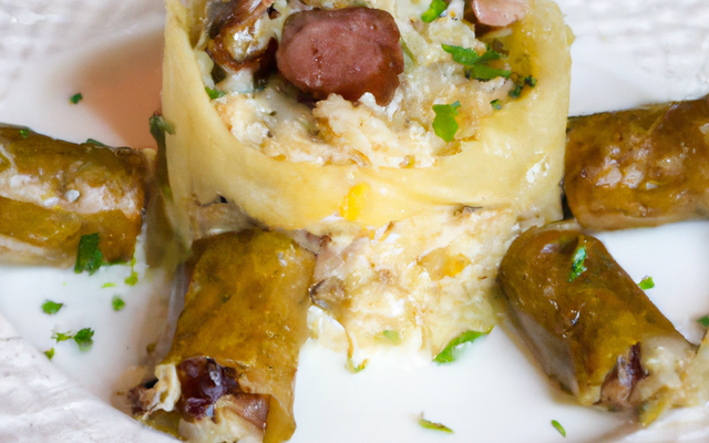 Nems au risotto forestier